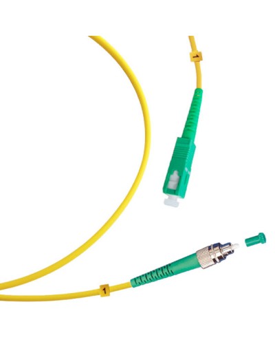 Шнур оптический simplex FC/APC-SC/APC 9/125 sm 25м LSZH Cabeus FOP(s)-9-FC/APC-SC/APC-25m в Домодедово Патч-корды оптические Pintop.ru