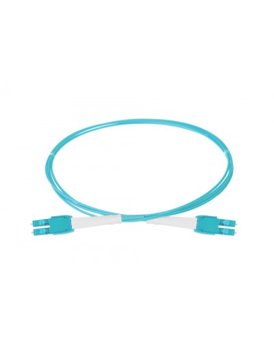 Оптический шнур HD, OM3, 2×50/125, дуплекс LC - дуплекс LC, UNIBOOT PUSH-PULL, 1 м Eurolan (41B-30-LC-LC-01) в Домодедово Патч-корды и пигтейлы Pintop.ru