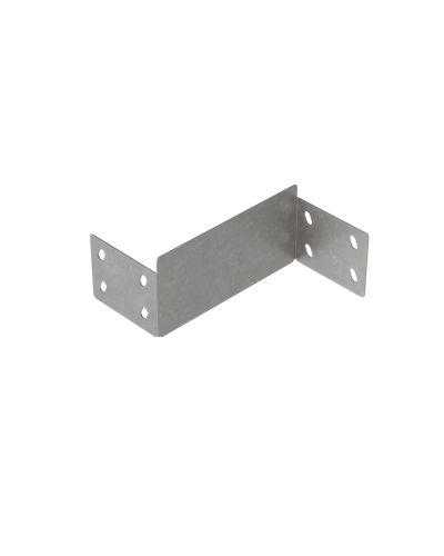 Переходник лестничный универсальный 100х400 s:1,2 мм HD N КМ-профиль (LPD3-400 HD N) в Домодедово Аксессуары для лотков Pintop.ru