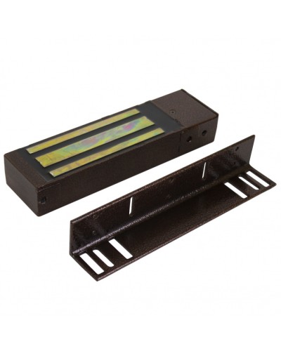 Электромагнитный влагозащищенный замок AccordTec ML-395KB-2 без электроники с датчиком Холла ,цвет Коричневый в Домодедово Электромагнитные замки Pintop.ru