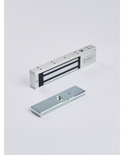 R-Lock RL-EM180-L0S - Электромагнитный замкок, 180кг, DC12/24B, цвет серебристый сатинированный алюминий RAL 7047 в Домодедово Электромагнитные замки Pintop.ru