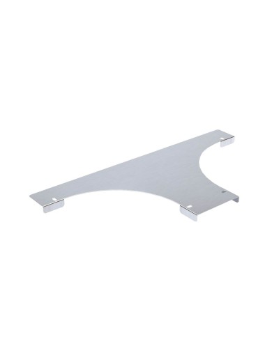 Крышка на ответвитель универсальный с основанием 400, 1,2 мм, горячий цинк DKC SKFN400KHDZ в Домодедово Аксессуары для лотков Pintop.ru