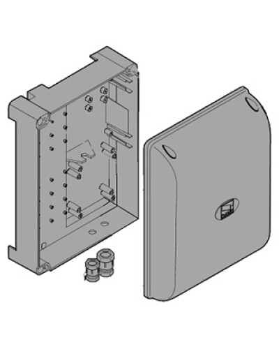 Корпус блока управления G2080 G2081 Came 119RIR238 в Домодедово Запчасти для шлагбаумов и автоматики Pintop.ru