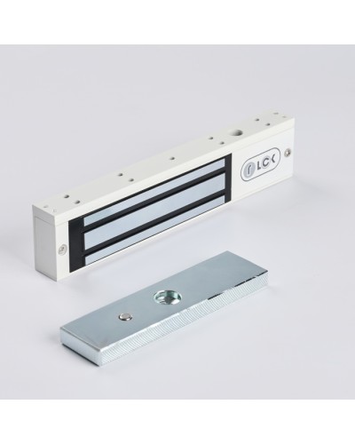 R-Lock RL-EM180-00W - Электромагнитный замкок, 180кг, DC12/24B, цвет белый, RAL9016(белый) в Домодедово Электромагнитные замки Pintop.ru