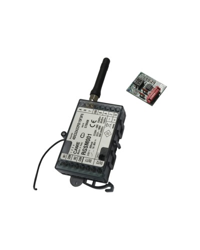 Шлюз GSM для управления автоматикой посредством технологии CAME Connect Came RGSM001S в Домодедово Устройства радиоуправления для шлагбаумов и автоматики Pintop.ru