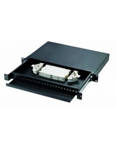 Кросс оптический 19 1U стоечный на 24 адаптера FC LANMASTER LAN-FOBM-RMS-24FC в Домодедово Кросс оптический Pintop.ru