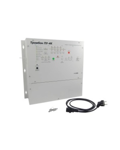 Прибор управления Тромбон ПУ-4К (200 Вт) в Домодедово 19 оборудование (рэковое/стоечное) Тромбон Pintop.ru
