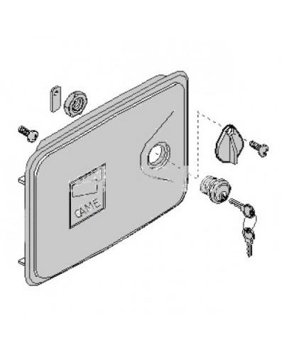 Дверца замка разблокировки FERNI Came 119RID136 в Домодедово Запчасти для шлагбаумов и автоматики Pintop.ru