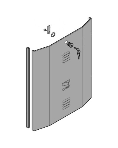 Дверца с замком BY-3500T Came 119RIY059 в Домодедово Запчасти для шлагбаумов и автоматики Pintop.ru