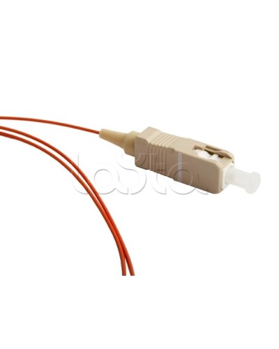 Пигтейл волоконно-оптический MM 62.5/125, SC, 1 м, LSZH Hyperline FPT-B9-62-SC/PR-1M-LSZH-OR (FPT9-62-SC-PC-1M) в Домодедово Пигтейлы Pintop.ru